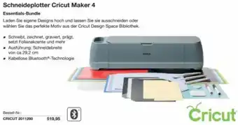 Reichelt Schneideplotter Cricut Maker 4 Angebot