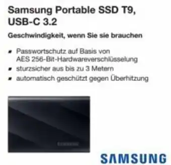 Reichelt Samsung portable ssd t9, usb-c 3.2 Angebot