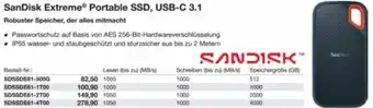 Reichelt Sandisk extreme® portable ssd, usb-c 3.1 Angebot