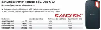 Reichelt Sandisk extreme® portable ssd, usb-c 3.1 Angebot