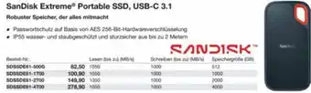 Reichelt Sandisk extreme® portable ssd, usb-c 3.1 Angebot