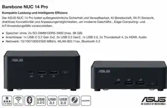 Reichelt Barebone NUC 14 Pro Angebot