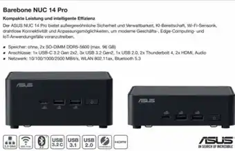 Reichelt Barebone nuc 14 pro Angebot