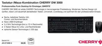 Reichelt Tastatur-/maus-kombination cherry dw 3000 Angebot
