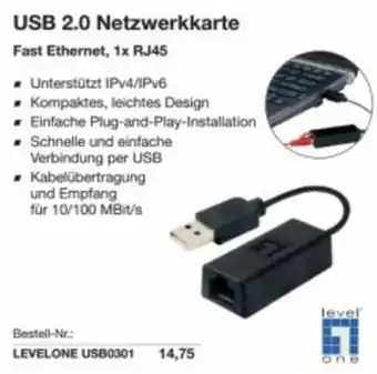 Reichelt Usb 2.0 netzwerkkarte Angebot
