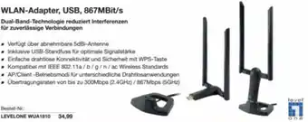 Reichelt Wlan-adapter, usb, 867mbit/s Angebot