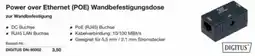 Reichelt Power over ethernet (poe) wandbefestigungsdose Angebot