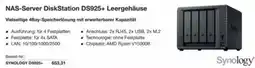 Reichelt Nas-server diskstation ds925+ leergehäuse Angebot