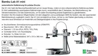 Reichelt Bambu Lab A1 mini Angebot
