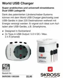 Reichelt World USB Charger Angebot