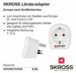 Reichelt Skross länderadapter Angebot
