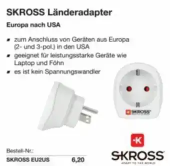 Reichelt Skross länderadapter Angebot