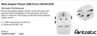 Reichelt Welt-adapter planet usb-ports us/uk/aus Angebot