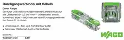 Reichelt Durchgangsverbinder mit hebeln Angebot