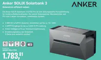 Reichelt Anker solix solarbank 3 Angebot