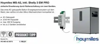 Reichelt Hoymiles MS-A2, inkl. Shelly 3 EM PRO Angebot