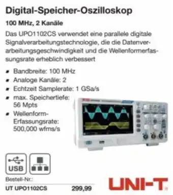 Reichelt Digital-speicher-oszilloskop Angebot