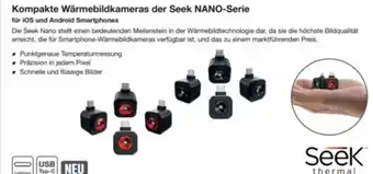 Reichelt Kompakte wärmebildkameras der seek nano-serie Angebot