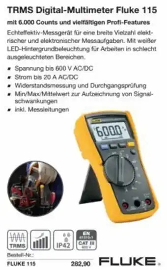 Reichelt TRMS Digital-Multimeter Fluke 115 Angebot