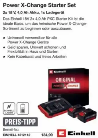 Reichelt Power X-Change Starter Set Angebot