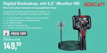 Reichelt Digital Endoskop, mit 4,3" Monitor Angebot