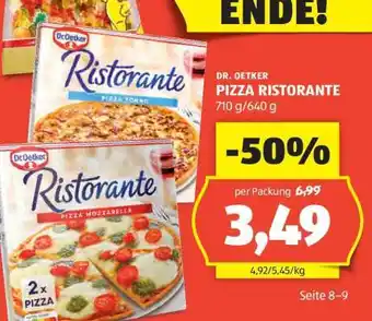 Hofer Dr. Oetker Pizza Ristorante Angebot