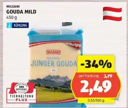 Hofer MILSANI GOUDA MILD Angebot