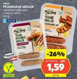 Hofer MYVAY PFLANZLICHE GRILLER Angebot