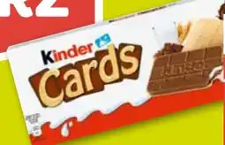 ADEG Ferrero Kinder Cards Angebot