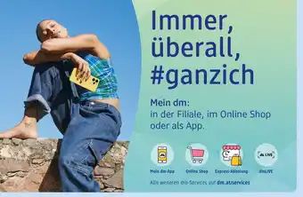 dm dm.at services Angebot