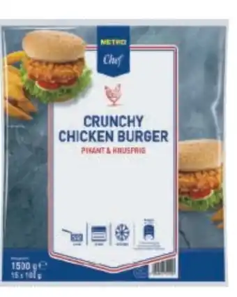 Metro Metro Chef Crunchy Chicken Burger Angebot