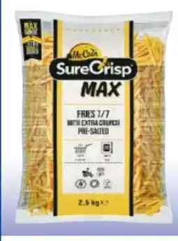 Metro McCain Sure Crisp Max Pommes Angebot