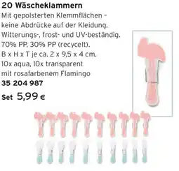 Tchibo Eduscho 20 Wäscheklammern Angebot