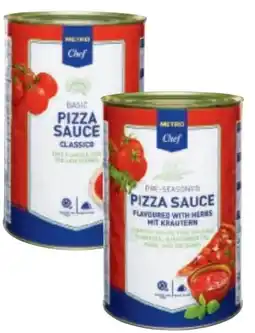 Metro Metro Chef Pizzasauce Angebot