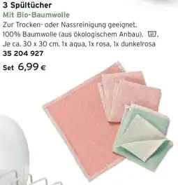 Tchibo Eduscho 3 Spültücher Angebot