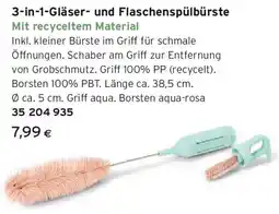 Tchibo Eduscho 3-in-1-Gläser und Flaschenspülbürste Angebot