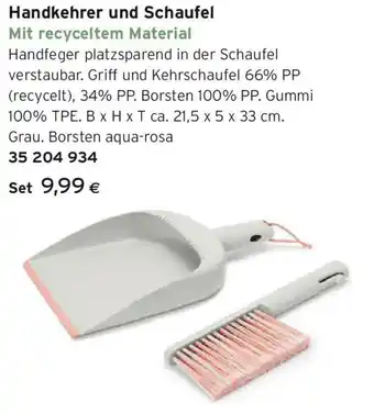 Tchibo Eduscho Handkehrer und Schaufel Angebot