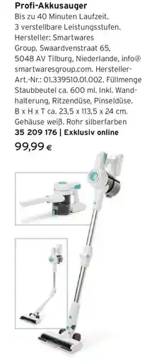Tchibo Eduscho Profi Akkusauger Angebot