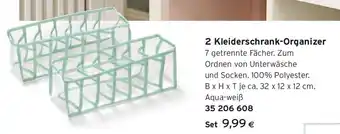 Tchibo Eduscho 2 Kleiderschrank Organizer Angebot