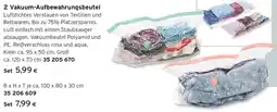 Tchibo Eduscho 2 VakuumAufbewahrungsbeutel Angebot