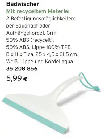 Tchibo Eduscho Badwischer Angebot