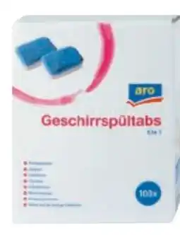 Metro Aro Geschirrspültabs Angebot