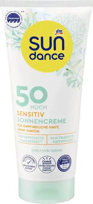 dm Sundance Kids Sensitive Sonnencreme LSF 50 Angebot