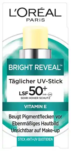 dm L'Oréal Paris Sonnencreme Stick Bright Reveal UV LSF 50+ Angebot