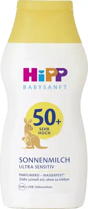 dm Hipp Sonnenmilch Ultra Sensitiv 50+ Angebot