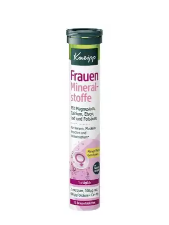 dm Kneipp Brausetabletten Frauen Mineralstoffe Angebot