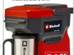 Bauhaus Einhell Akku-Kaffeemaschine TE-CF 18 Li Solo Angebot