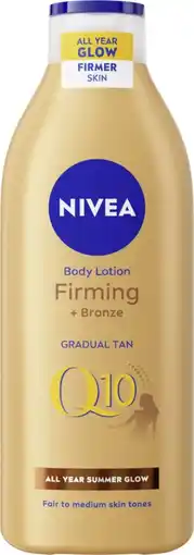 dm Nivea Body Lotion Q10 Firming-Bronze Angebot