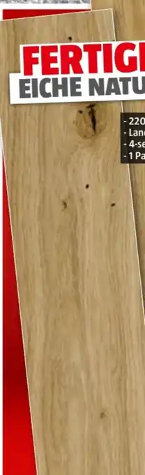 Bauhaus Fertigparkett Eiche Natur Geölt Angebot