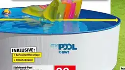 Bauhaus MyPool Stahlwand-Pool New Splash Angebot